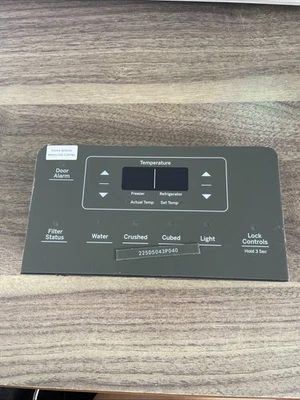 Dispensador de interfaz de acero inoxidable WR55X35746 ASM Foto 1 de 4