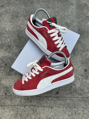 Gamuza Puma roja personalizada Foto 1 de 4