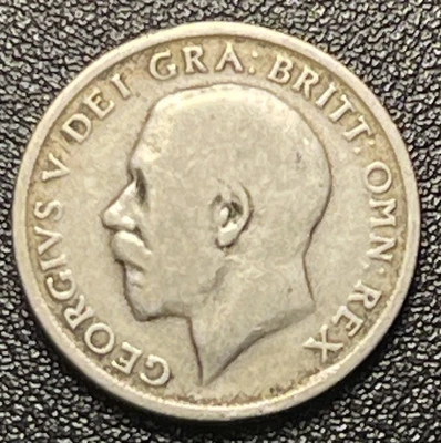 1920 Great Britain One Shilling Coin England Circulated - Image 1 of 4