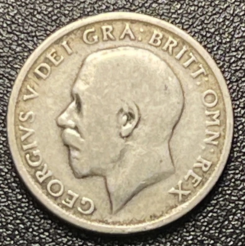 1920 Great Britain One Shilling Coin England Circulated - Image 1 of 4