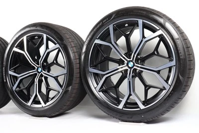 Neu Original BMW X7 G07 Sommerräder 22 Zoll 785 M Y-Speiche 6885145 42803 - Bild 1 von 4