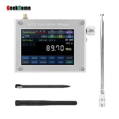 HAMGEEK ATS-Decoder Mega SDR Radio AM FM SYNC SSB CW DIGI Receiver gh23 - Bild 1 von 4