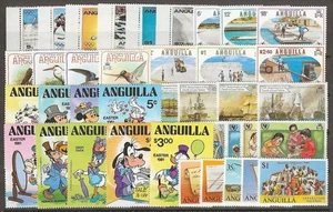 ANGUILLA 1980/81 "Commemorative Sets" MNH - Picture 1 of 1