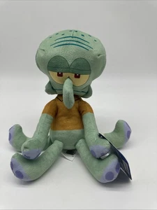 Nickelodeon Spongebob Schwammkopf Tintenfisch 9 Zoll Plüschtier Stofftier Spielzeug - Bild 1 von 6