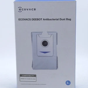 ECOVACS Dustbag 3 Pcs for DEEBOT / X2 OMNI/ White - Picture 1 of 3