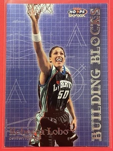 1999 WNBA Hoops Skybox Rebecca Lobo Building Blocks #BB2 Basketball HOF - Picture 1 of 2
