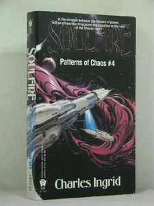 1st,signed by 2(author,art),Patterns of Chaos 4:Soulfire by Charles Ingrid(1995) - Picture 1 of 3