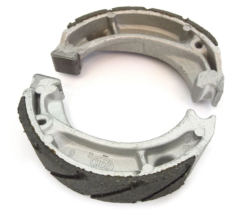 Передние или задние тормозные колодки с желобками Emgo — Honda MB5 CT/XL70 CB/TL/XL125 XL/XR200R - Изображение 1 из 1