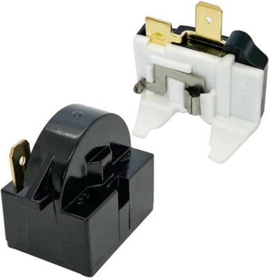 Relé de arranque PTC y protector de sobrecarga para mini refrigeradores y refrigeradores Kenmore LG Foto 1 de 4