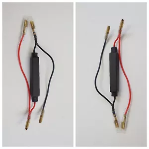 RC10 2 RESISTORS 10 WATT 10Ω LED ARROW for MOTO GUZZI MGX 21 - Picture 1 of 1