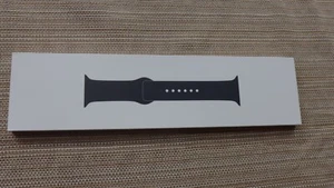 Apple Watch Silicon Black sport Band 40mm NIB Free Ship USA - Photo 1 sur 6