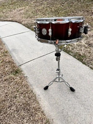 PDP   Concept Maple Series Snare Drum Red to Black Sparkle Fade. 14’’  - Image 1 of 4