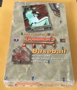 1994 Bowman’s Best Baseball Trading Cards Factory Sealed Wax Box - Bild 1 von 1