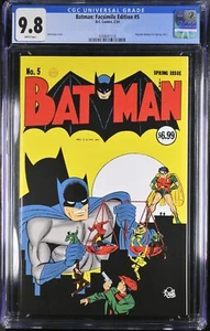 BATMAN #5 FAC-SIMILE CGC 9.8 - Foto 1 di 1