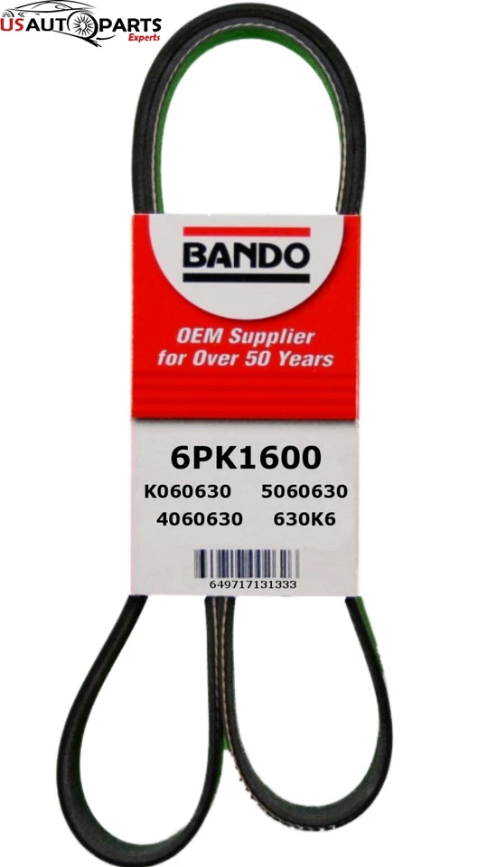 Correa de transmisión accesorio Bando para Chrysler Concorde Dodge Intrepid Ford Fusion Foto 1 de 1