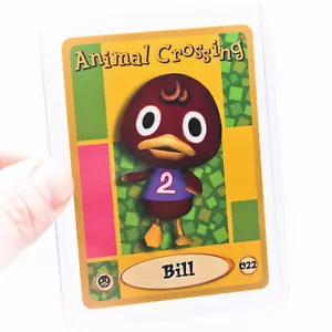 Nintendo GameCube ANIMAL CROSSING Serie 1 e-Reader BILL Tarjeta de Personaje 022 - Imagen 1 de 7