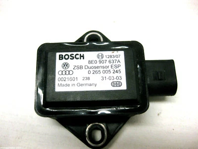 AUDI A4 2004 VW PASSAT ESP GUIÑADA SENSOR DE VELOCIDAD DE GIRO 8E0 907 637A OEM 02 03 05  Foto 1 de 4