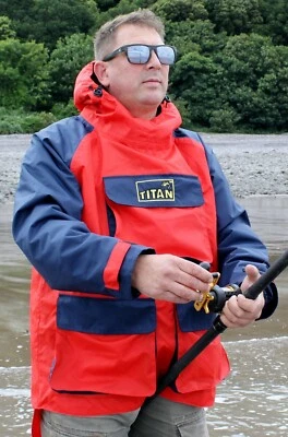 TITAN EXEAT 25 Breathable Waterproof Sea Angling Fishing Smock Jacket Size M NEW - Image 1 of 4