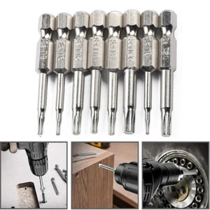 DIY Torx Bit Set Schraubendreher Schlagschrauber T5/T6/T8/T9/T10/T15/T20/T25 - Bild 1 von 9