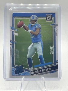 2023 Donruss Optic Football Hendon Hooker Rated Rookie No. 234 Lions - Picture 1 of 2