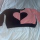 Ricer Island Size 12 Blue And Pink Heart Jumper Ricer Island Size 12 Blue And Pink Heart Jumper