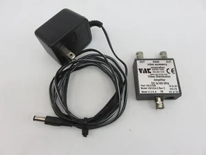 VAC 100-0-020 VB/VDA-2 H Brick Video Distribution Amplifier with Power Supply - Picture 1 of 6