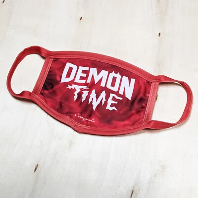 Demon Time Double layer Washable Fashion Face Mask Cover - Reusable - One Size - Image 1 of 2