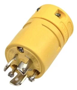 Woodhead 2407 NON-NEMA 15A 125V 10A 250V Super-Safeway - Picture 1 of 4