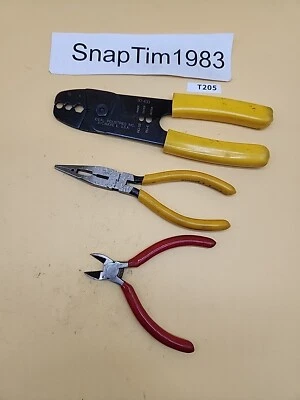 Archer Diagonal Cutting and Unbranded Needle Nose Pliers Tool Set+ Ideal 30 433 - Image 1 of 4