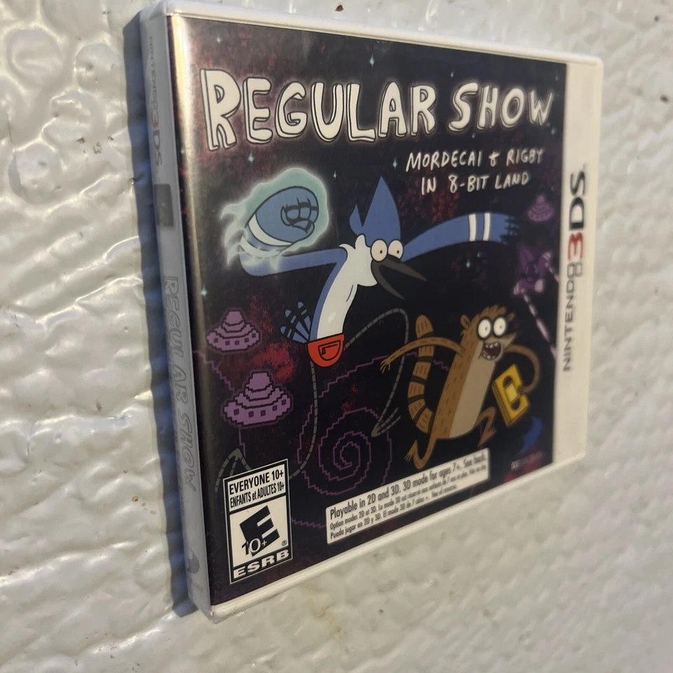 Regular Show: Mordecai and Rigby in 8-bit Land Nintendo 3DS new Factory Sealed - Image 1 of 4