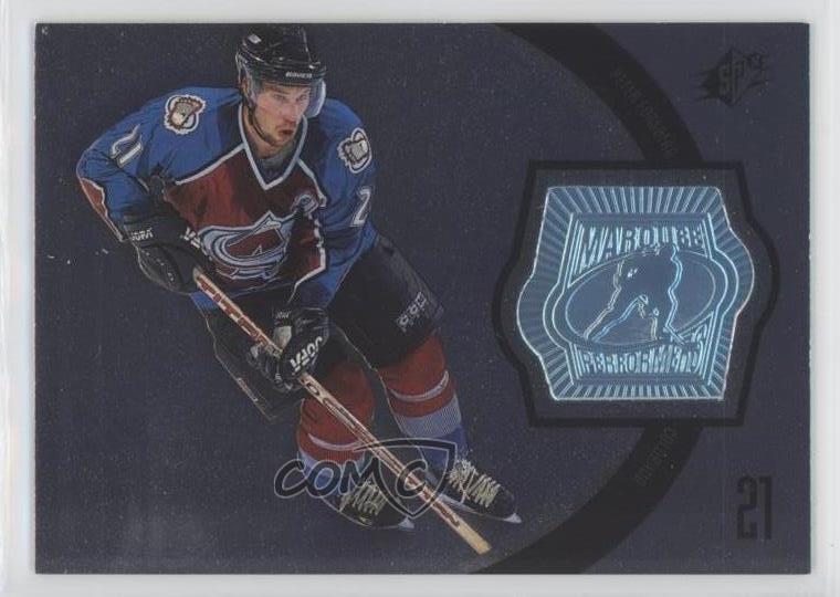 1998-99 SPx Finite 983/2625 Peter Forsberg #166 HOF
