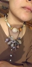 New listing
Beaded rope necklace