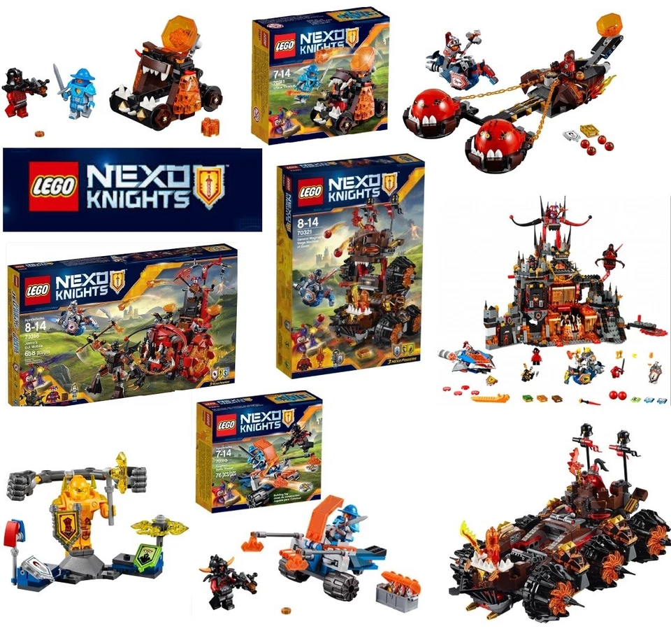 LEGO Nexo Knights RARO RETIRADO Juego de Juegos de Construcción Foto 1 de 1