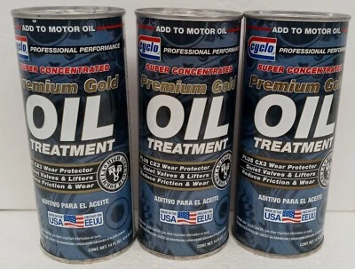 Lot of 3 Cyclo Premium Gold Oil Treatment Super Concentrated 14 Fl. Oz. - Изображение 1 из 2