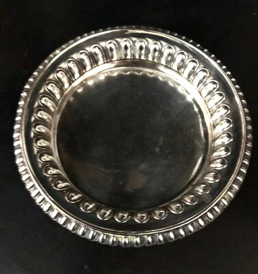 Paire De Sous Bouteille Poincon Gallia Christofle - Photo 1/4