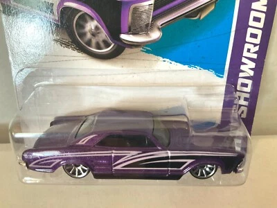 Buick Riviera 1964 Hot Wheels - 2013 #238 Muscle Mania - sala de exposición púrpura HW Foto 1 de 3