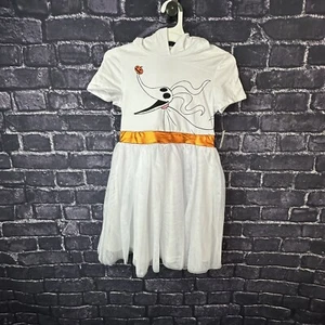 Nightmare Before Christmas Medium 8  White Tulle Dress Zero Dog Hood - Picture 1 of 11