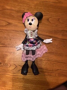 Disney Minnie Mouse Poseable Trendy Traveler 9" Doll 2020 Jakks Pacific, No Box - Picture 1 of 4