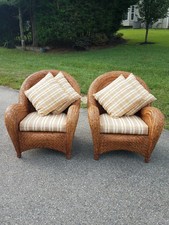 pottery barn rattan chair accent original pottery barn malabar wicker woven rattan lounge chairs cushions pottery barn home garden furniture for sale ebay pottery barn rattan chair accent original pottery barn malabar wicker woven rattan lounge chairs cushions pottery barn home garden furniture for sale ebay
