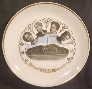 National Women's Christian Temperance Union Convention 1911 Commemorative Plate - Picture 1 of 11