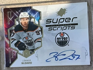 Connor McDavid Superscripts Auto 2019-20 SPx #SS-CM - Picture 1 of 2
