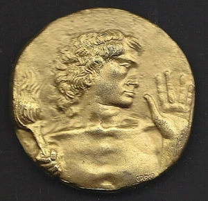 NN641-Olympics 1960-Medal Inc. Greco - Picture 1 of 2