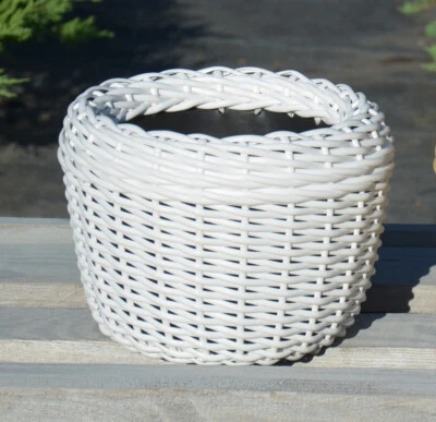 Maceta de ratán hecha a mano 12L / 3 Gal - Maceta para plantas de interior y exterior, cesta tejida Foto 1 de 4