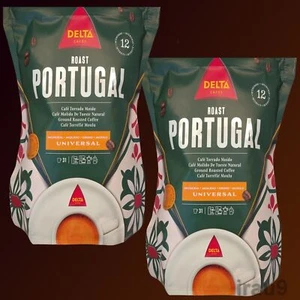 Portugal Delta Ground Coffee Aromatic Blend 2x 220g Intensity 12 (440g 0.97lb) - Picture 1 of 9