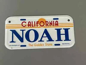 Retro License Plate The Golden State California USA Small 6X3 Inch Noah - Picture 1 of 21