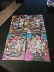 Happy Baron Corbin Orange Flash,  Prizm, Tricolor Wwe Select 2022 - Photo 1 sur 2