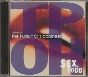 CD SEX & FOOD THE BEST OF THE PURSUIT OF HAPPIENESS (2000) RAZOR & TIE #79301822 - Imagen 1 de 3