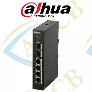 Dahua PFS3206-4P-96 PoE-Switch mit 4 Ports (nicht verwaltet) für IP-Kameras - Bild 1 von 2