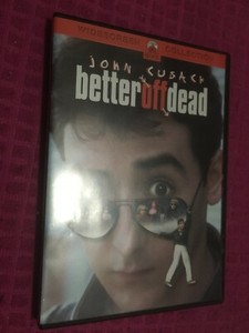 Better Off Dead Dvd John Cusack - Curtis Armstrong - Diane Franklin Fast Shipper