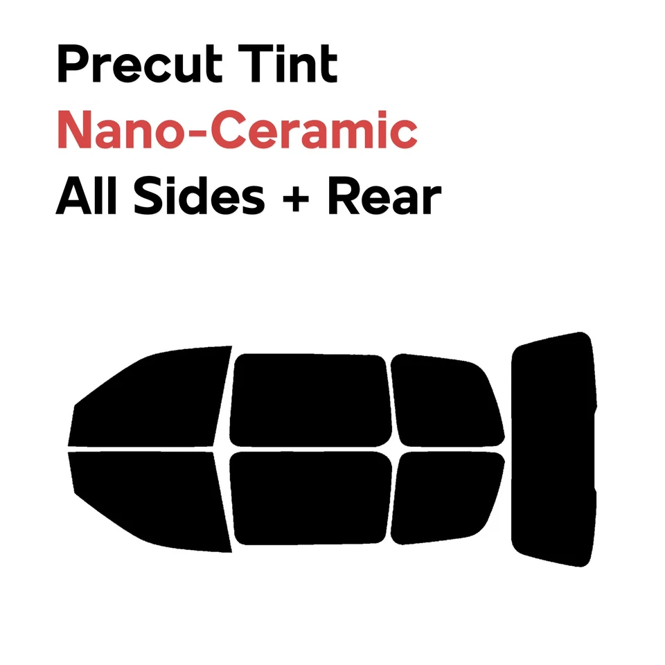 Película de ventana precortada automotriz nano tinte cerámico para Chevrolet Venture 1997-2005 Foto 1 de 4